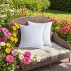 White square pillows (2-pack with bubble wrap) suitable for bed cushions, 18*18 inches, sofa cushions, patio cushions, cushion inserts, breathable