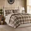 Twin Classic Quilting Soft and Cozy Microfiber Solid Reverse Down Alternative Comforter Set
