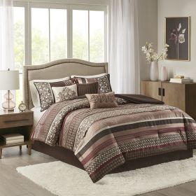 7 Piece Comforter Set Red Queen
