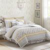 9 Piece Cotton Percale Comforter Set Yellow King