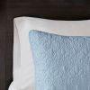 Reversible Quilt Set Blue King/Cal King