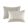 Full/Queen 3 Piece Cotton Duvet Cover Set with Chenille Tufting