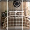 Twin Classic Quilting Soft and Cozy Microfiber Solid Reverse Down Alternative Comforter Set