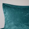 King/Cal King Velvet Comforter Set with Throw Pillow