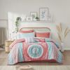 Full Boho Comforter Set with Bed Sheets