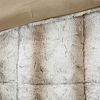 King 4PC Faux Fur Comforter Set