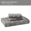 3 PCS Full/Queen Coverlet Set