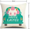 Easter Decor-Throw Pillow Covers 20x20in Set of 4