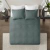 3 Piece Reversible Bedspread Set Balsam Green King