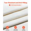4-Piece Bed Sheet Set - King Size, 100% Brushed Microfiber Bedding Set with 2 Pillowcases, 1 Flat Sheet & 1 Fitted Sheet
