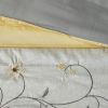 Embroidered 7 Piece Comforter Set Yellow King