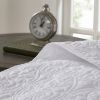 Reversible Bedspread Set White Twin