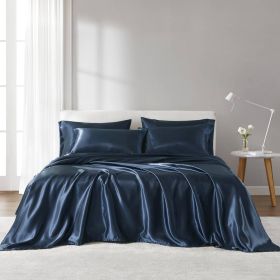 Luxury Sheet Set King (Color: as Pic)
