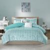 Twin/Twin XL Metallic Printed Comforter Set
