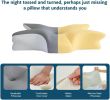 Cervical Memory Foam Pillow – Ergonomic Neck Support for Side, Back & Stomach Sleepers | Odorless Beauty Sleep Pillow for Deep Rest