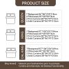 Quilted Bedspread & Curtain Set 9 Piece, Queen Size - Bedding Ensemble with Sheer Filtering Drapes, 1.6" Grommet Top, Machine Washable