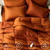 Burnt orange 2-Piece & 3-Piece Bedding Comforter Set – Twin/Queen/King – Soft Microfiber