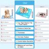 Dog Cooling Mat, Pet Cooling Mat with Non-Toxic Solid Gel, Self-Cooling Pad for Dogs, Waterproof, Durable Cooling Bed for Indoor, Outdoor, Summer