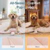Dog Cooling Mat, Washable Pet Cooling Mat, Medium 35" x 33" Thick & Durable Large Cooling Mat for Dogs