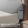 Air layer fabric gap pillow Diamond-shaped pocket137*24.5*15cm